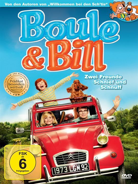 Boule & Bill - Zwei Freunde Schnief und Schnuff : Kinoposter