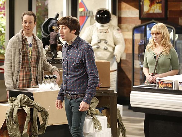 The Big Bang Theory : Bild Simon Helberg, Melissa Rauch, Kevin Sussman