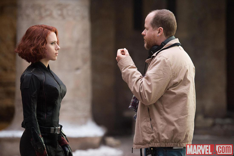 Avengers 2: Age Of Ultron : Bild Scarlett Johansson, Joss Whedon