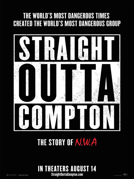 Straight Outta Compton : Kinoposter