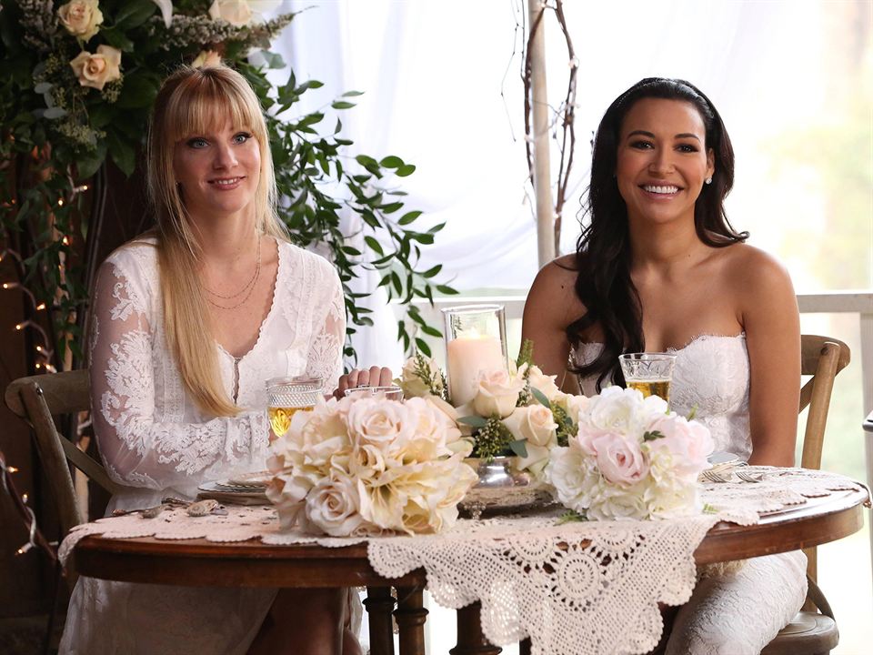 Glee : Bild Naya Rivera, Heather Morris