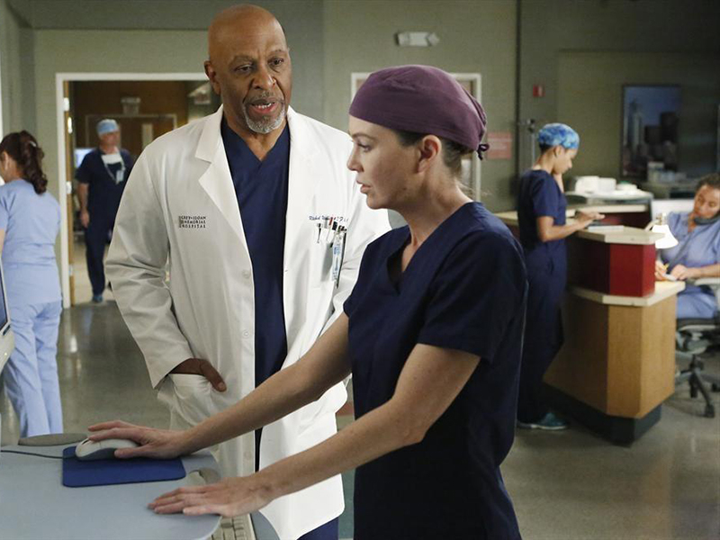 Grey's Anatomy - Die jungen Ärzte : Bild James Pickens Jr., Ellen Pompeo