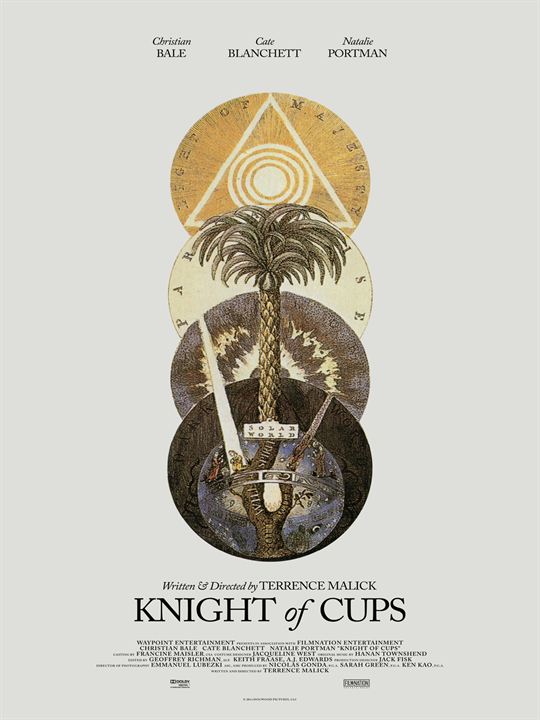Knight Of Cups : Kinoposter