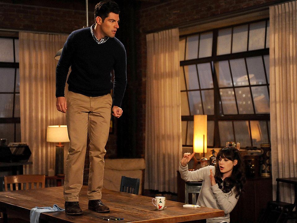 New Girl : Bild Zooey Deschanel, Max Greenfield