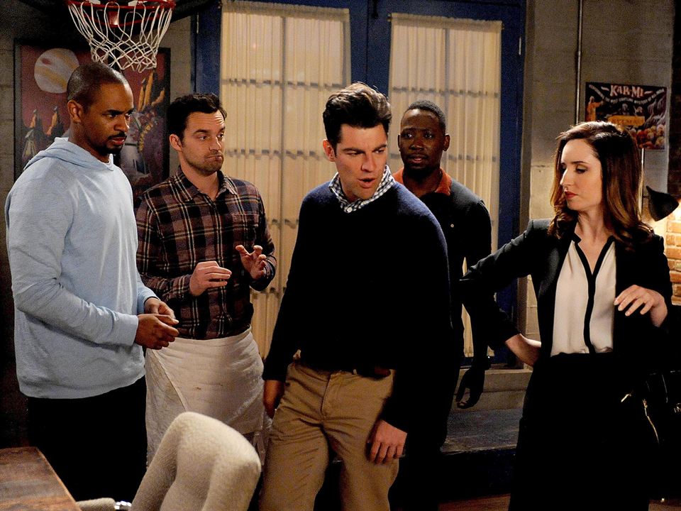 New Girl : Bild Jens Anders, Damon Wayans Jr., Jake Johnson, Lamorne Morris, Max Greenfield