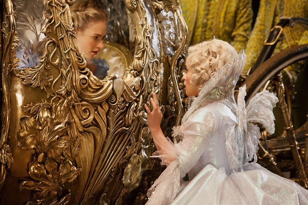 Cinderella : Bild Lily James, Helena Bonham Carter