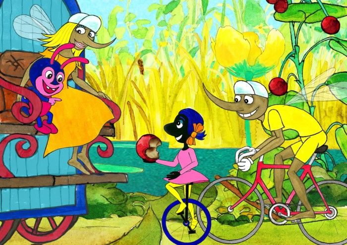 Mini und die Fahrradmücken : Bild