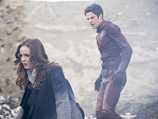 The Flash : Kinoposter Grant Gustin, Danielle Panabaker