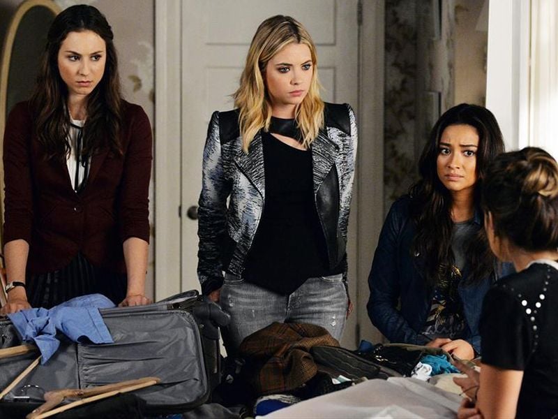 Pretty Little Liars : Bild Shay Mitchell, Ashley Benson, Troian Bellisario
