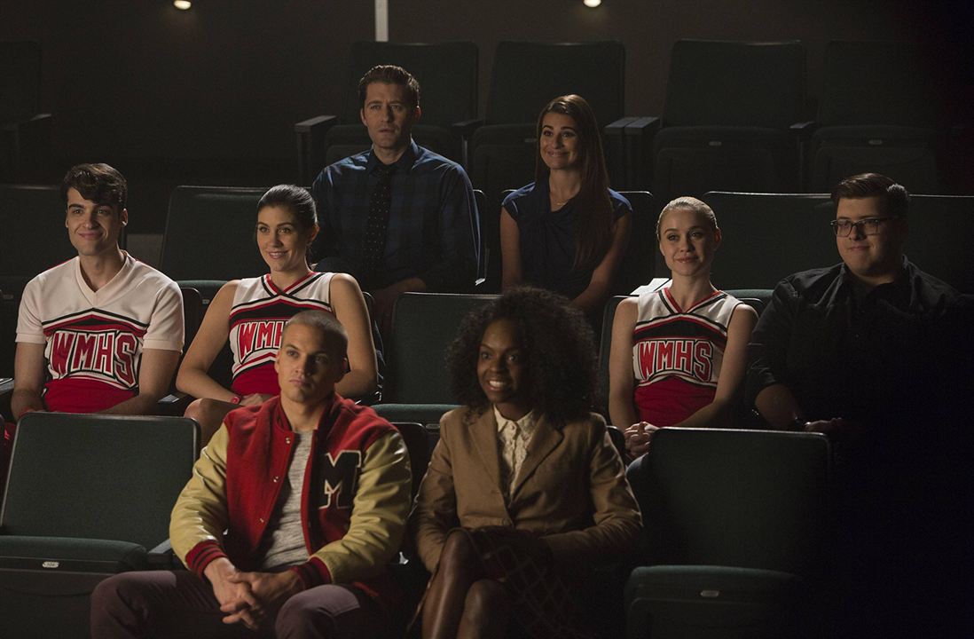 Glee : Bild Lea Michele, Marshall Williams (II), Becca Tobin, Matthew Morrison