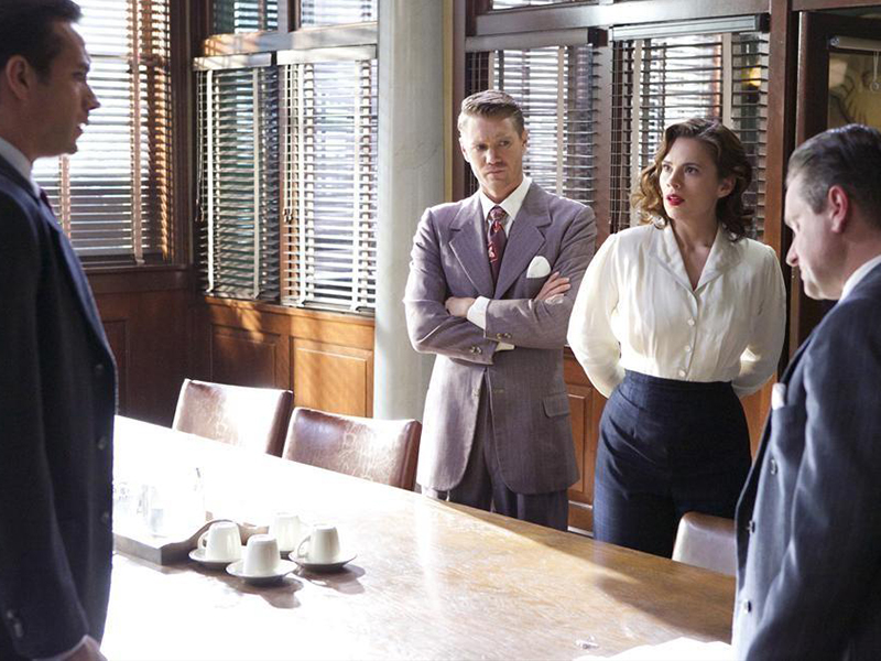 Marvel's Agent Carter : Bild Chad Michael Murray, Hayley Atwell