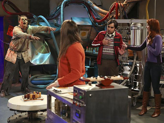 The Big Bang Theory : Bild Laura Spencer, Kunal Nayyar