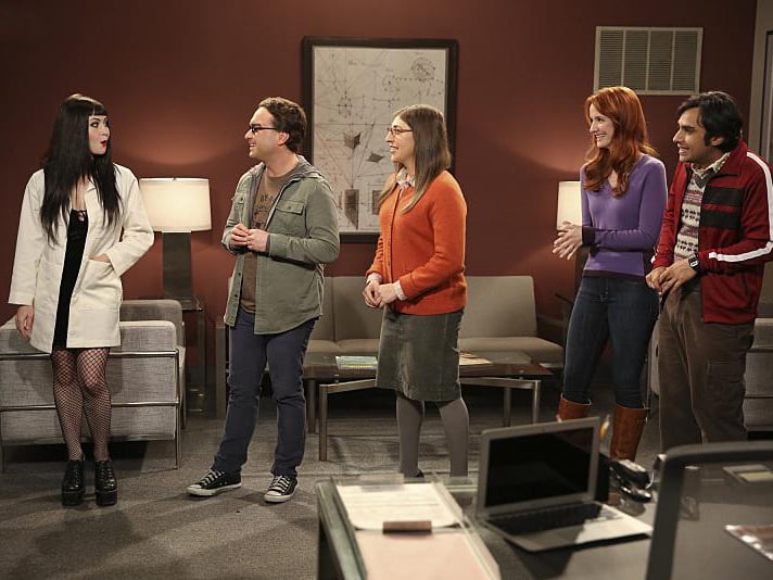 The Big Bang Theory : Bild Kunal Nayyar, Mayim Bialik, Johnny Galecki