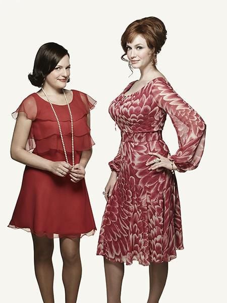 Bild Elisabeth Moss, Christina Hendricks