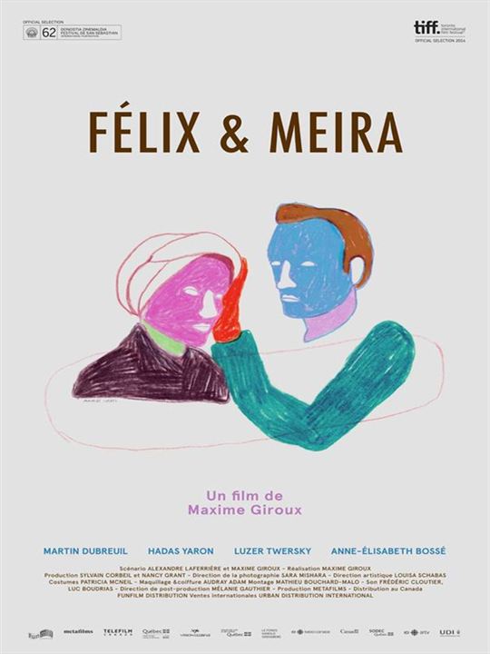 Felix and Meira : Kinoposter