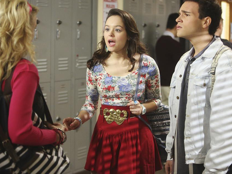 Die Goldbergs : Bild Hayley Orrantia, Troy Gentile