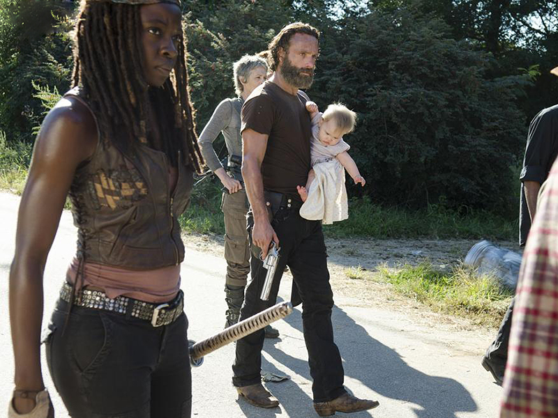 The Walking Dead : Kinoposter Andrew Lincoln, Danai Gurira