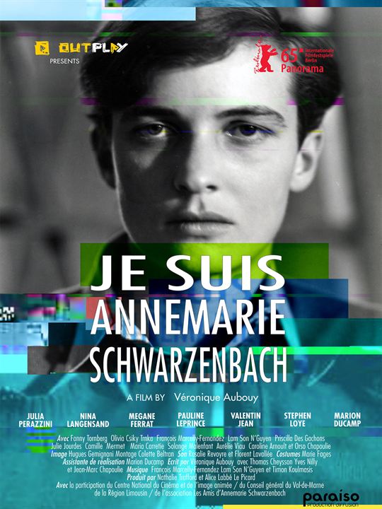 Je suis Annemarie Schwarzenbach : Kinoposter