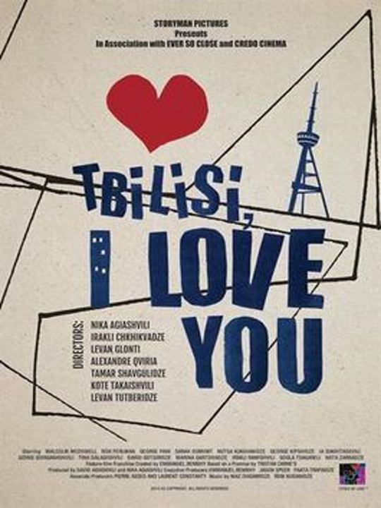 Tbilisi, I Love You : Kinoposter