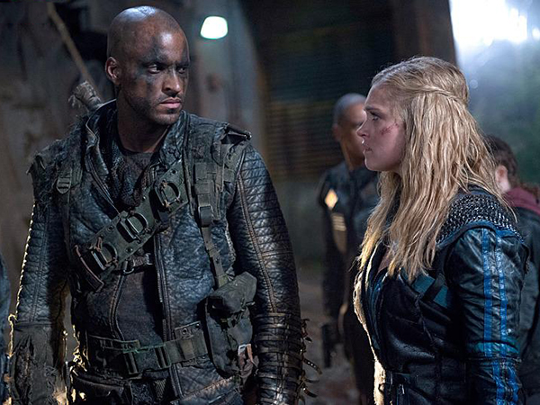 The 100 : Kinoposter Ricky Whittle, Eliza Taylor