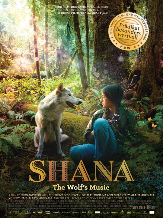 Shana - The Wolf's Music : Kinoposter