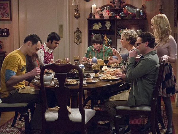 The Big Bang Theory : Bild Kunal Nayyar, Simon Helberg, Johnny Galecki, Kaley Cuoco, Jim Parsons