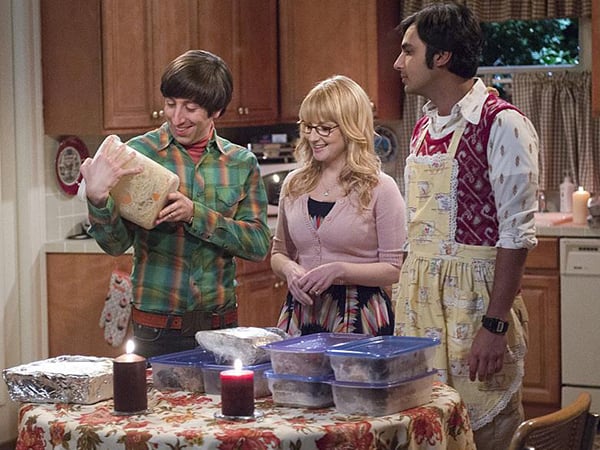 The Big Bang Theory : Bild Kunal Nayyar, Melissa Rauch, Simon Helberg