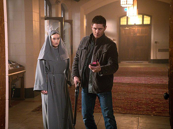 Supernatural : Bild Rachel Keller, Jensen Ackles