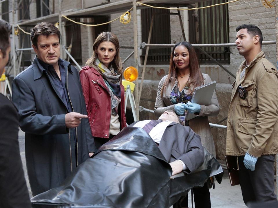 Bild Jon Huertas, Stana Katic, Tamala Jones, Nathan Fillion