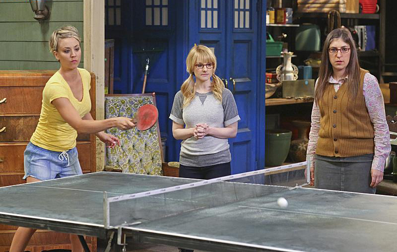 The Big Bang Theory : Bild Kaley Cuoco, Melissa Rauch, Mayim Bialik