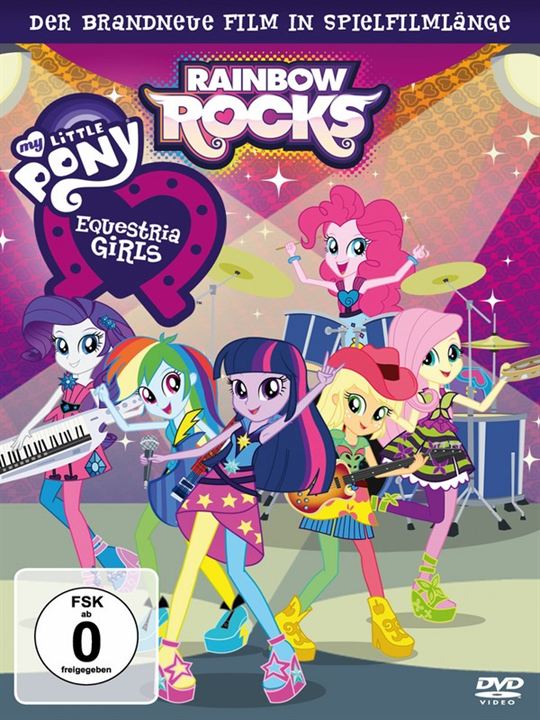 My Little Pony: Equestria Girls - Rainbow Rocks : Kinoposter