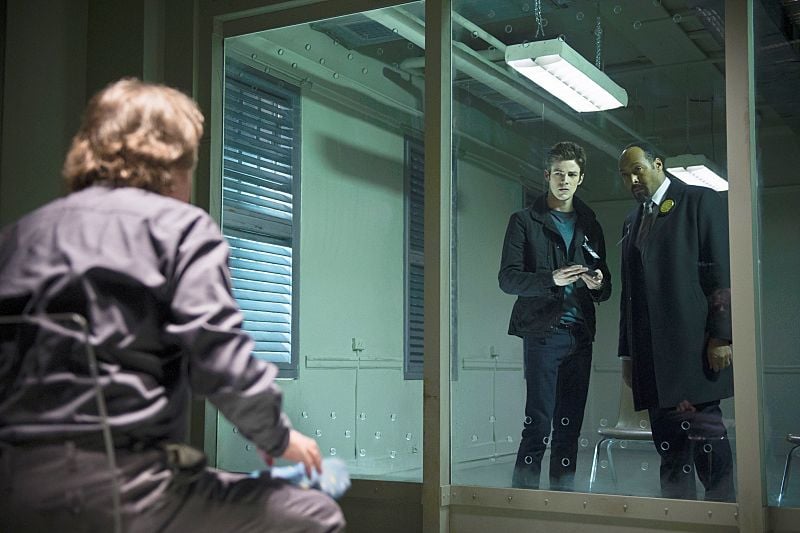 The Flash : Bild Jesse L. Martin, Grant Gustin