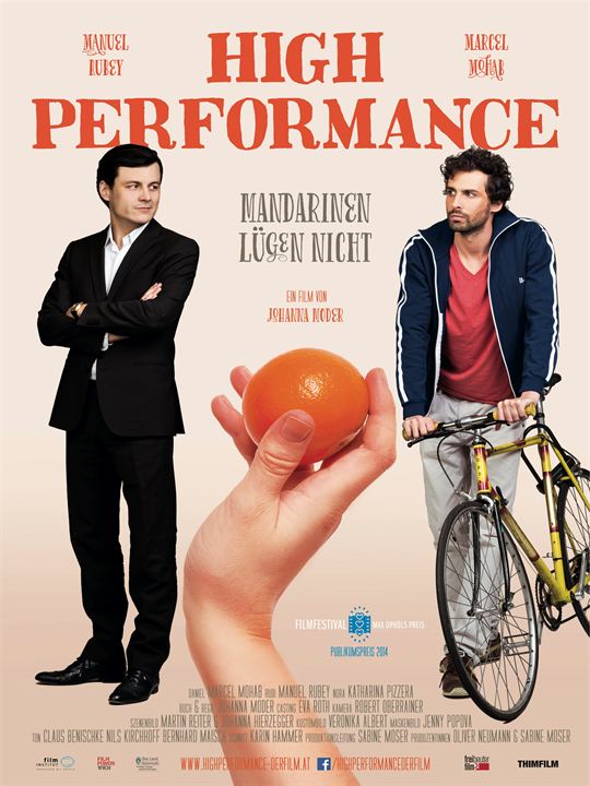 High Performance - Mandarinen lügen nicht : Kinoposter
