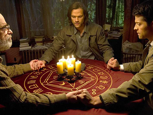 Supernatural : Bild Jared Padalecki, Misha Collins