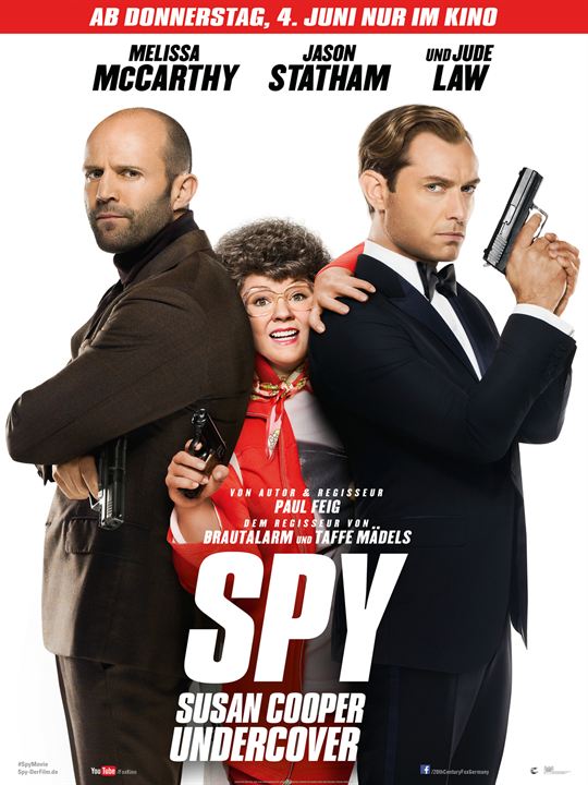 Spy - Susan Cooper undercover : Kinoposter