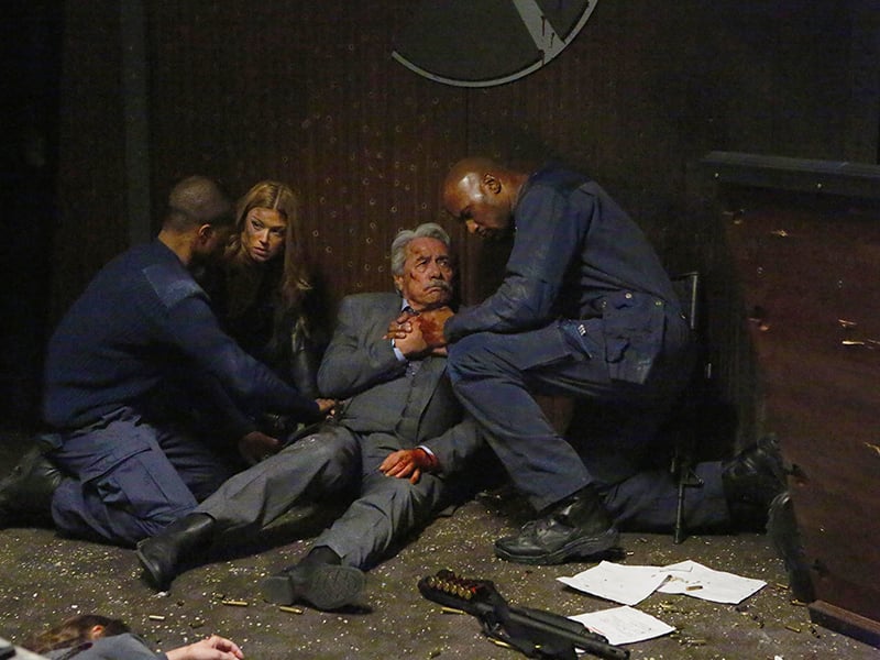 Marvel's Agents Of S.H.I.E.L.D. : Bild Adrianne Palicki, Edward James Olmos, Henry Simmons, Cornelius Smith Jr