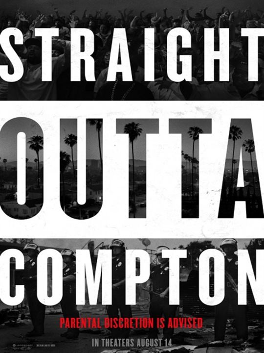 Straight Outta Compton : Kinoposter