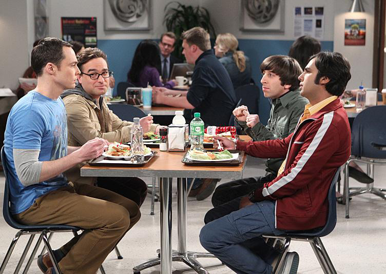The Big Bang Theory : Bild Simon Helberg, Johnny Galecki, Kunal Nayyar, Jim Parsons