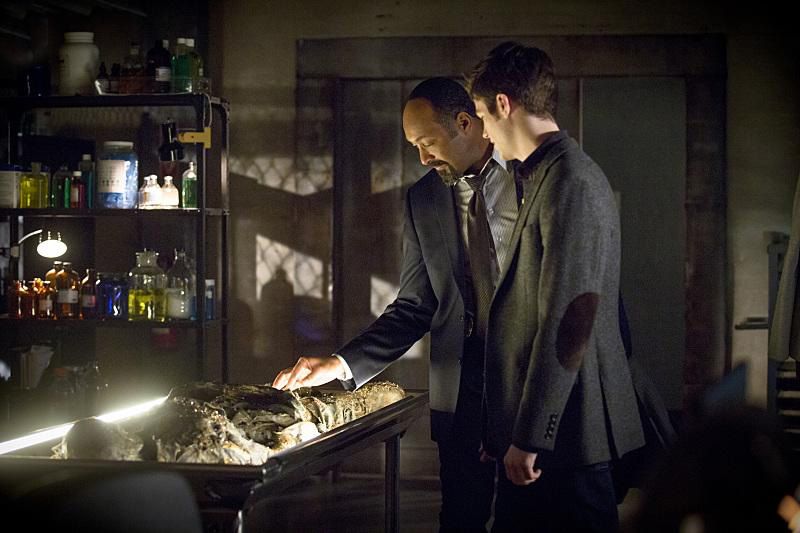 The Flash : Bild Jesse L. Martin, Grant Gustin