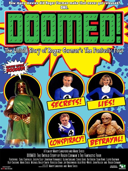 Doomed: The Untold Story Of Roger Corman's The Fantastic Four : Kinoposter