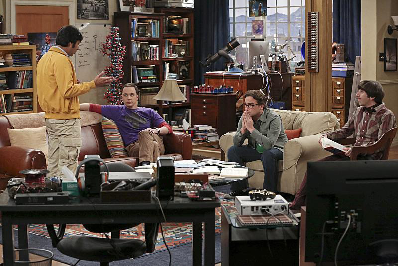 The Big Bang Theory : Bild Johnny Galecki, Jim Parsons, Simon Helberg, Kunal Nayyar