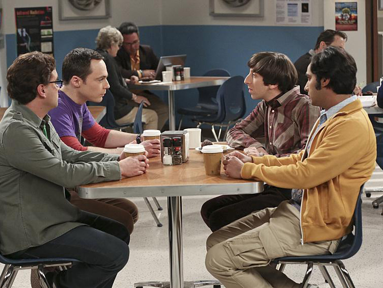 The Big Bang Theory : Bild Kunal Nayyar, Jim Parsons, Simon Helberg, Johnny Galecki