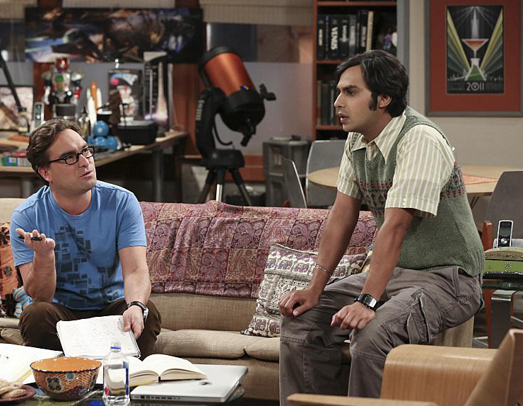 The Big Bang Theory : Bild Kunal Nayyar, Johnny Galecki