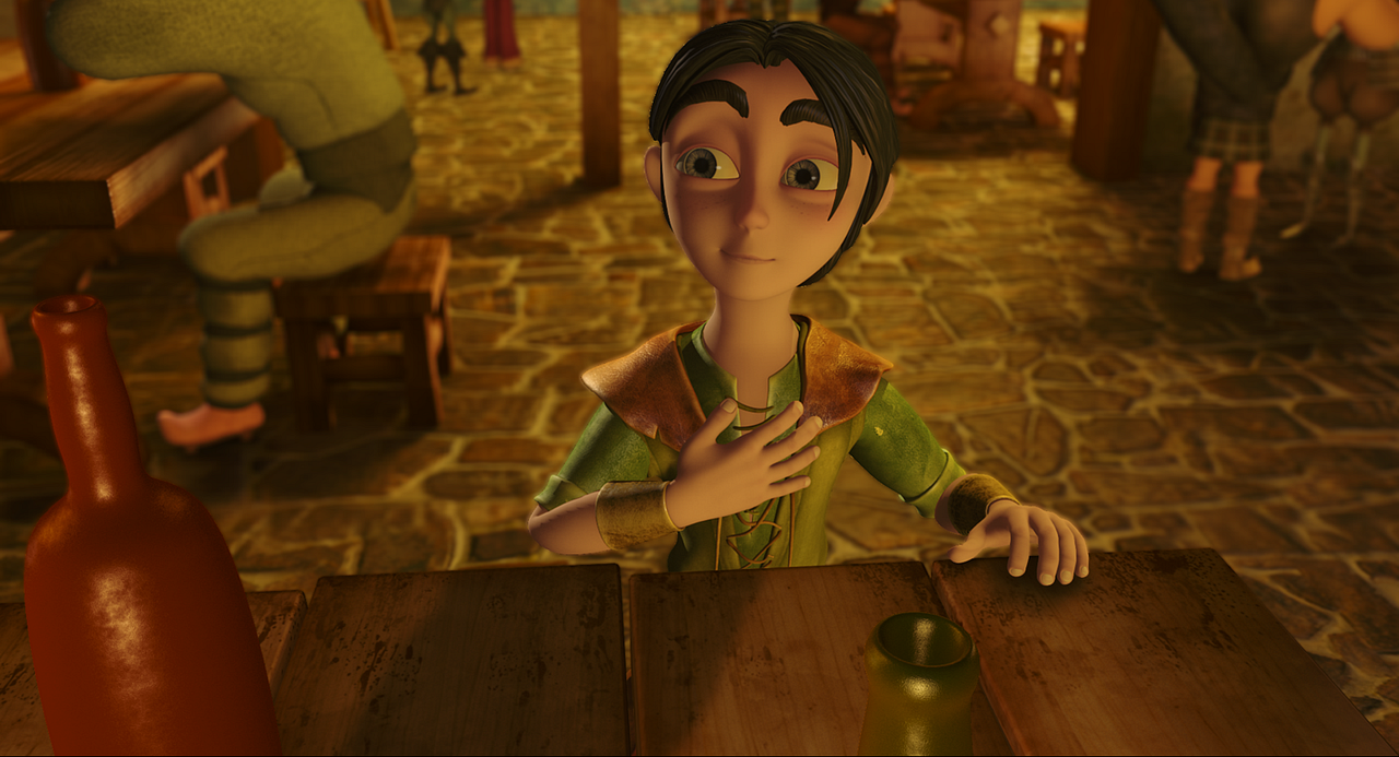 Tom Däumling und der Zauberspiegel : Bild