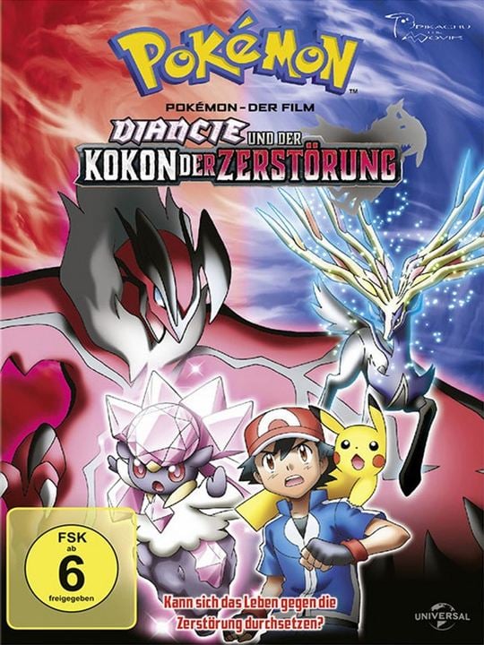 Pokémon - Der Film: Diancie und der Kokon der Zerstörung : Kinoposter