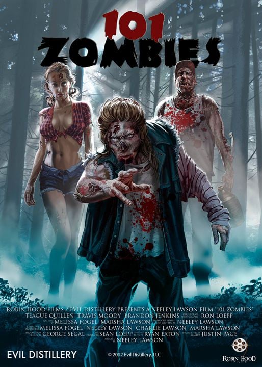 101 Zombies : Kinoposter