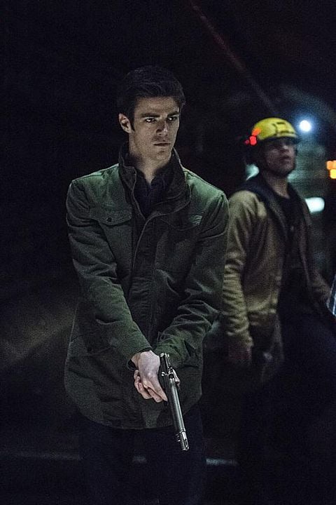 The Flash : Bild Grant Gustin, Carlos Valdes