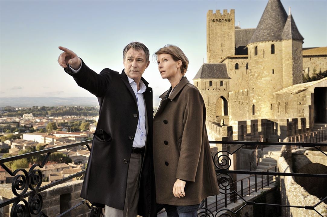 Meurtres à Carcassonne : Bild Bruno Wolkowitch, Rebecca Hampton