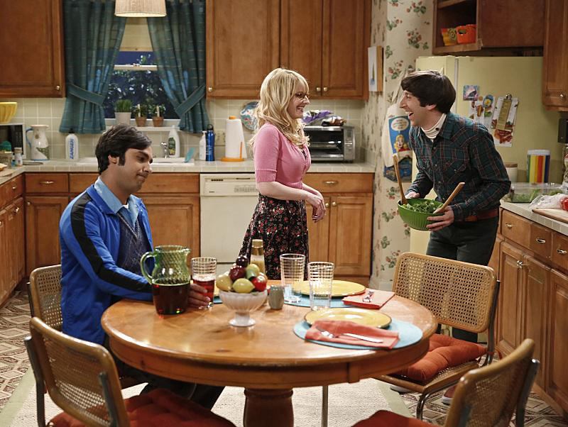 The Big Bang Theory : Bild Kunal Nayyar, Melissa Rauch, Simon Helberg