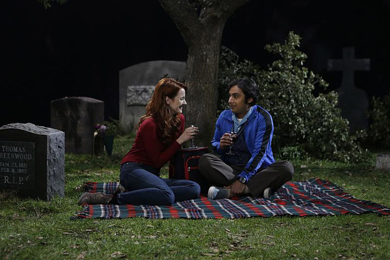 The Big Bang Theory : Bild Laura Spencer, Kunal Nayyar